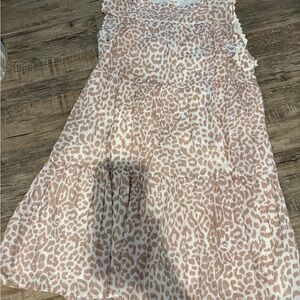 Girls Crewcuts leopard print dress! Size 10